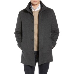 Men's John W. Nordstrom Hudson Wool Car Coat, Size Large - Grey