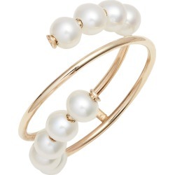 Women's Poppy Finch Pearl Spiral Ring