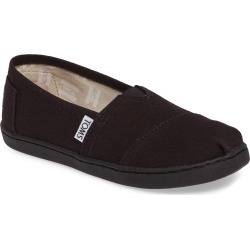 Toddler Toms 2.0 Classic Alpargata Slip-On, Size 3 M - Black