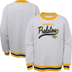 Outerstuff Youth Heathered Gray Nashville Predators Legends Pullover Sweatshirt in Heather Gray at Nordstrom