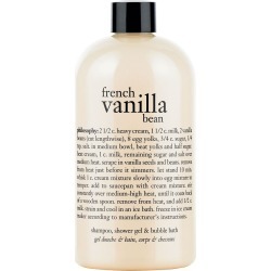 Philosophy French Vanilla Bean Shampoo, Shower Gel & Bubble Bath
