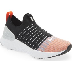 Nike ZoomX Invincible Run Flyknit Running Shoe in Black/White/Orange/Green at Nordstrom, Size 11