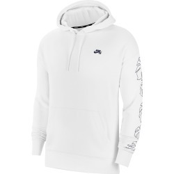 Men's Nike Sb Paradise Gfx Hoodie, Size Small - White