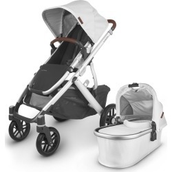Infant Uppababy Vista V2 Stroller With Bassinet & Toddler Seat