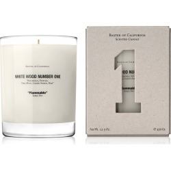 Baxter Of California White Wood Number One Flammable Scented Candle