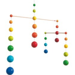 Toddler Haba Rainbow Balls Mobile