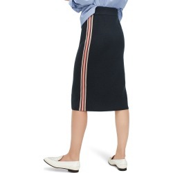 Women's J.crew Side Stripe Sweater Knit Pencil Skirt