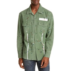 Men's Purple The Carson Fatigue Shirt