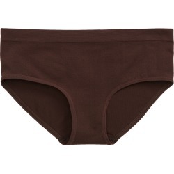 Nordstrom Kids' Hipster Briefs in Brown Coffee at Nordstrom
