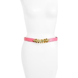 Women's Raina Venice Leather Belt, Size One Size - Pink