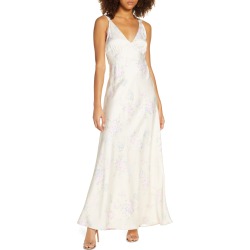 Women's Wayf The Vlora Floral Double Strap Gown
