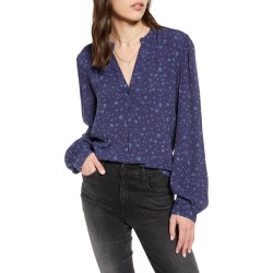Women's Treasure & Bond Deep Placket Popover Top