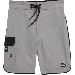 Boy's Billabong 73 Og Board Shorts, Size S (4) - Grey