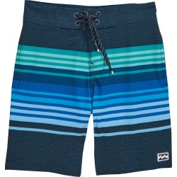 Boy's Billabong Spinner Lt Board Shorts, Size S (4) - Blue