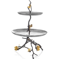 Michael Aram Butterfly Ginkgo 2-Tier Etagere