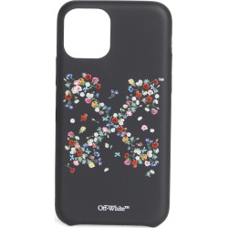 Off-White Floral Arrow Logo Iphone 11 Pro Case - Black