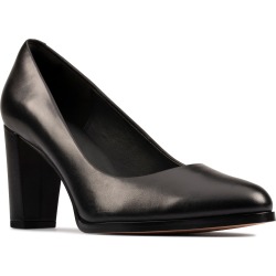 Women's Clarks Kaylin Cara Pump, Size 6 W - Black