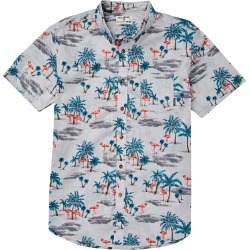 Boy's Billabong Sundays Floral Woven Shirt