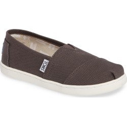 Toddler Toms 2.0 Classic Alpargata Slip-On, Size 12.5 M - Grey