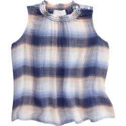 Girl's Bella Dahl Sleeveless Smock Neck Top