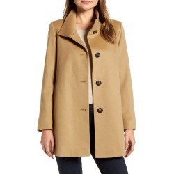 Women's Fleurette Cashmere Car Coat, Size 2 - Brown (Nordstrom Exclusive)