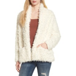 Women's Love, Fire Faux Fur Jacket