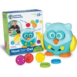 Learning Resources Hoot The Fine Motor Owl Learning Toy