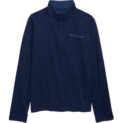 Boy's Vineyard Vines The New Nine Mile Quarter Zip Top, Size XL (18) - Blue