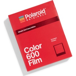 Polaroid Originals 600 Metallic Red Frame Instant Film