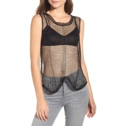 Women's Sentimental Ny Chain Mesh Sleeveless Top