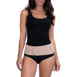 Women's Belly Bandit 2-In-1 Pregnancy & Post Pregnancy Belly Wrap, Size X-Small/Medium - Beige
