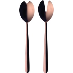 Mepra Salad Servers, Size One Size - Metallic