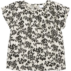 Open Edit Kids' Print Dolman Sleeve Cotton Top, Size 3 Us in Ivory Cloud Mountain Lines at Nordstrom found on Bargain Bro from Nordstrom Canada for USD $14.55