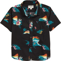 Boy's Billabong Sundays Floral Woven Shirt