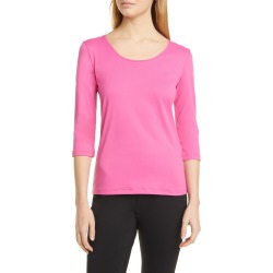 Women's Boss Scoop Neck Stretch Jersey Top