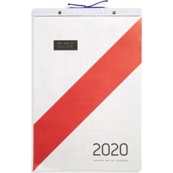 Best Made Co. Japanese Daily Calendar 2020 - White