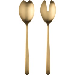 Mepra Brushed Salad Servers