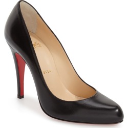 Women's Christian Louboutin Decollete 868 Pump, Size 6US / 36EU - Black