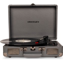 Crosley Radio Cruiser Deluxe Turntable, Size One Size - Grey
