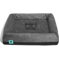 Zee. dog Dog Bed, Size Small - Grey
