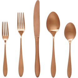 RIGBY 20-Piece Flatware Set in Copper at Nordstrom found on Bargain Bro from Nordstrom for USD $212.80