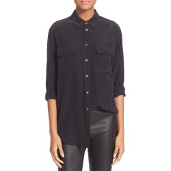 Women's Equipment 'Signature' Silk Shirt