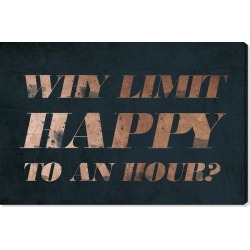 Oliver Gal Happy Hour Canvas Wall Art