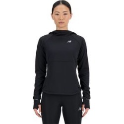 womens heat grid hoodie pullo New Balance 2-WT33259-BK-BLACK-M|WOMENS RUN/TRAIN APPAREL