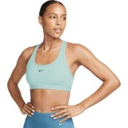 Womens Swoosh Light Support Sports Bra Nike 5-DX6817-309-MINERA-XL|SPORTS BRAS