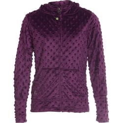 Limeapple Girls' Cuddle Bubble Hoodie Little Kid/Big Kid - Dark Purple 5/6 Polyester - Swimoutlet.com