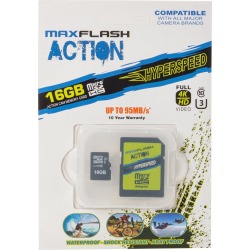 Prime Memory Solutions 16Gb Action Hyperspeed Micro Sdhc - Swimoutlet.com
