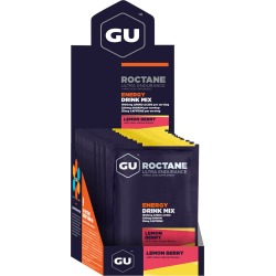 Gu Roctane Energy Drink Mix 10Ct Box - Lemon Berry - Swimoutlet.com