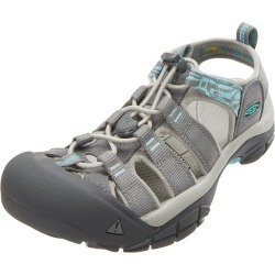 Keen Women's Newport Hydro Water Shoe - Steel Grey/Blue Turquoise 5 - Swimoutlet.com