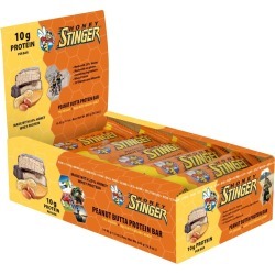 Honey Stinger 10 G Protein Bars 15 Pack - Peanut Butta - Swimoutlet.com